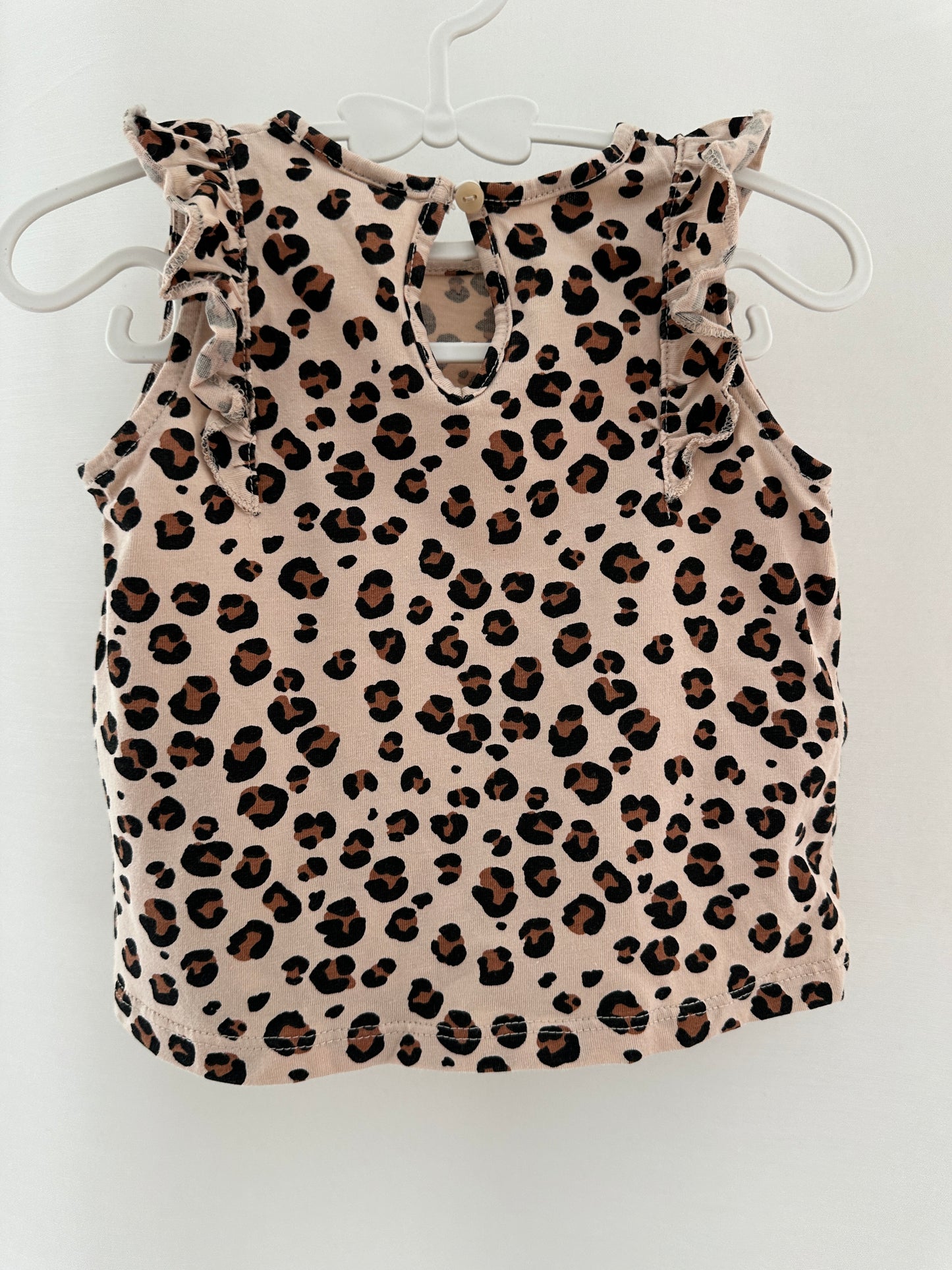 Top & Hose Set im Leopardenmuster Gr. 74