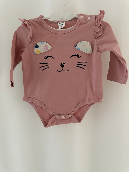 Langarmbody und lange Hose Set Gr. 62/68