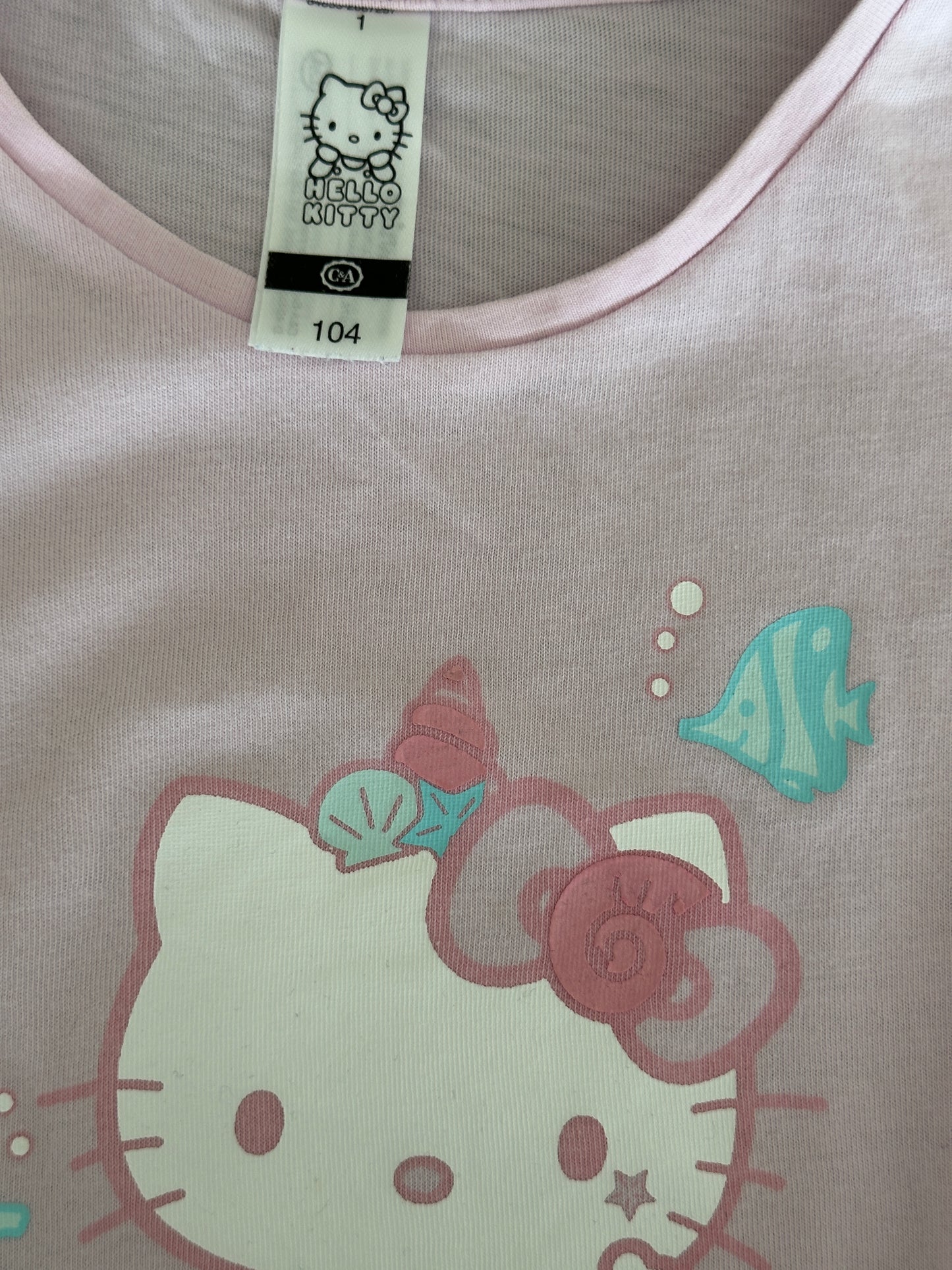 T-Shirt & Hose Set in Pink Gr. 104