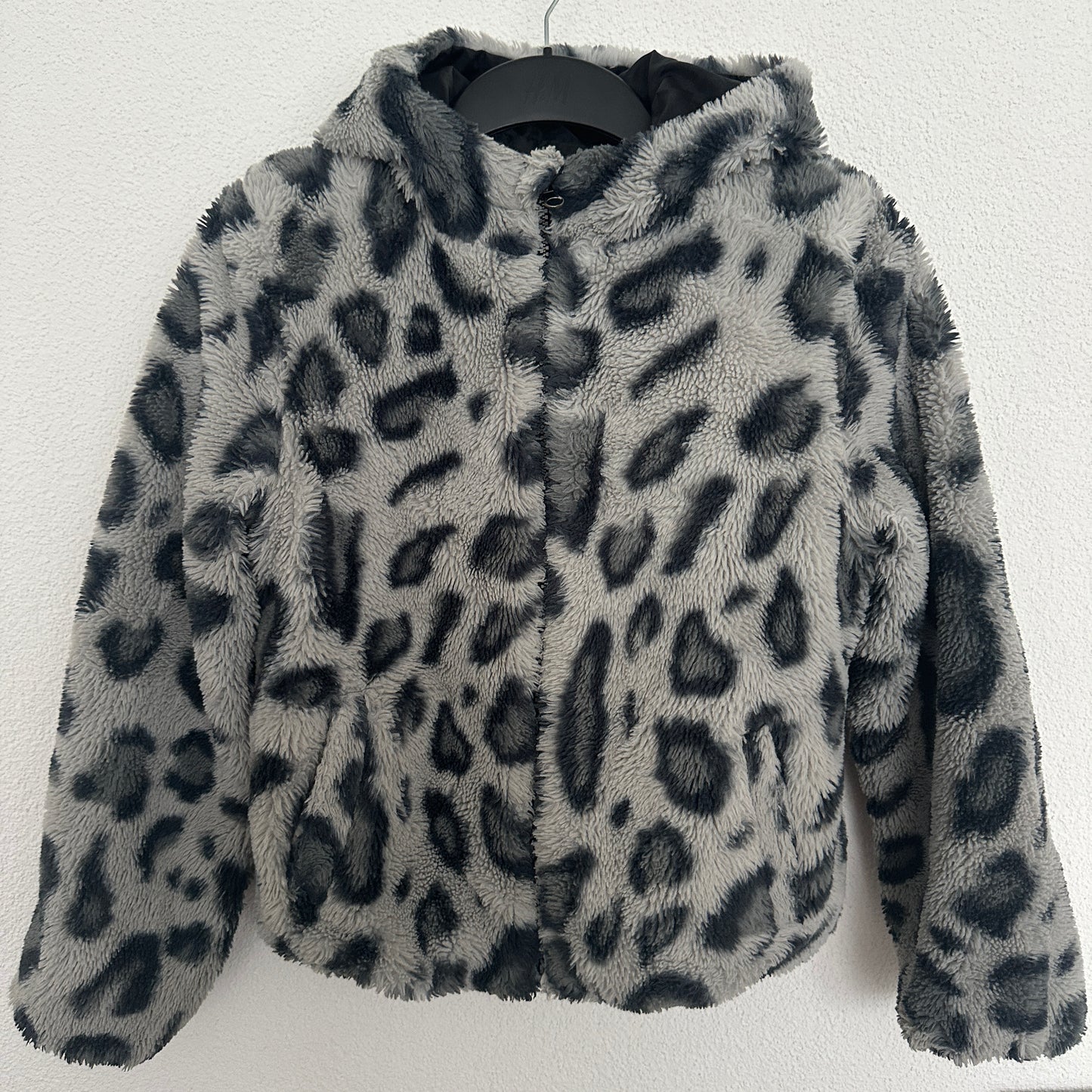 Teddyjacke grau Gr. 152