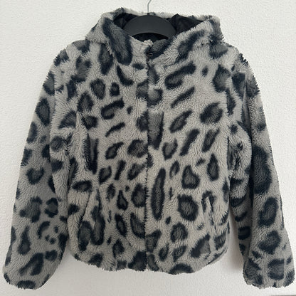 Teddyjacke grau Gr. 152