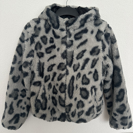 Teddyjacke grau Gr. 152