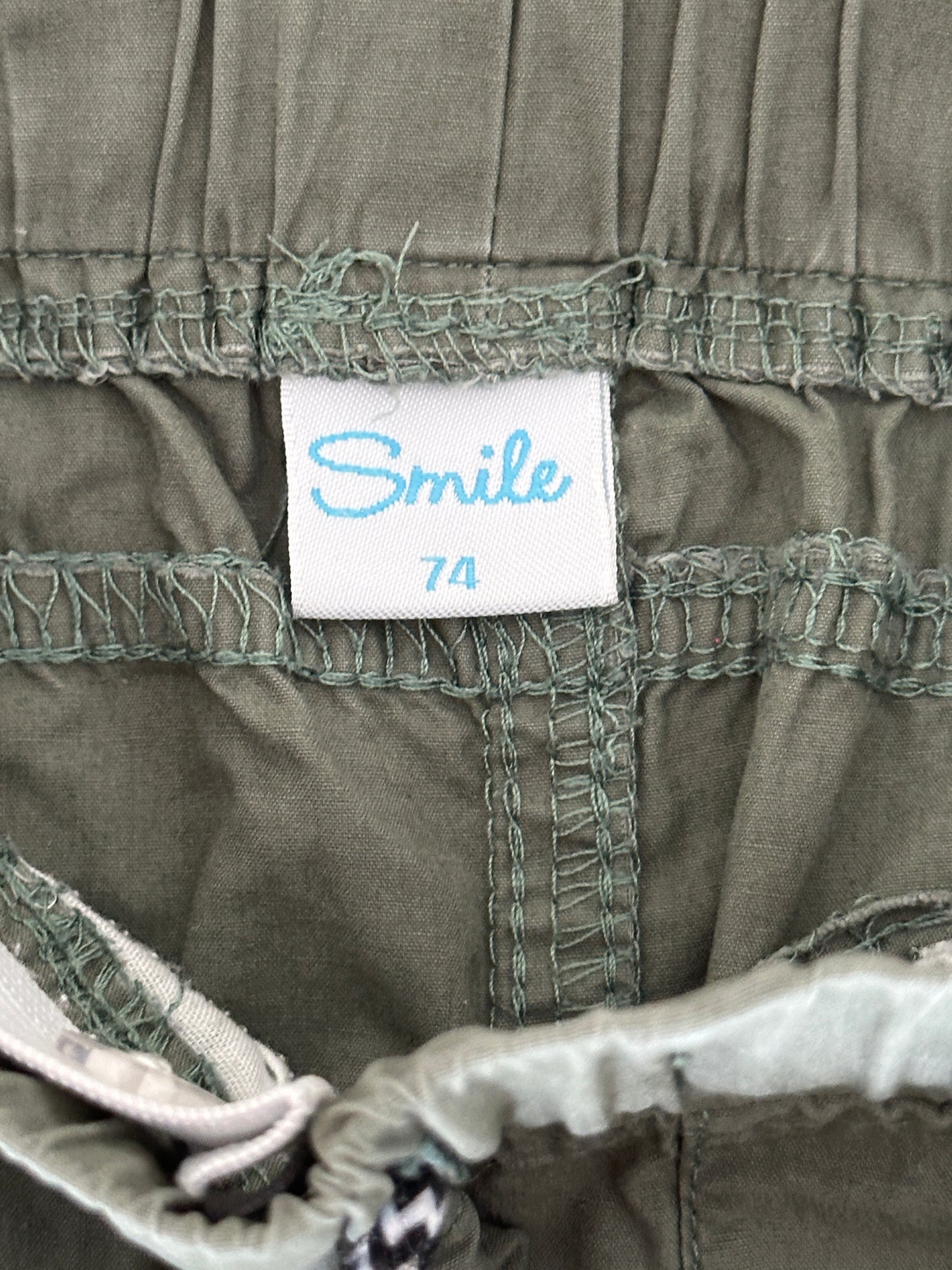 Lässige Hose Lang mit Seitentaschen Gr. 74