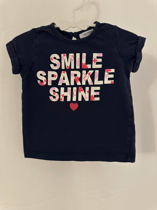 T-Shirt Smile Gr. 74