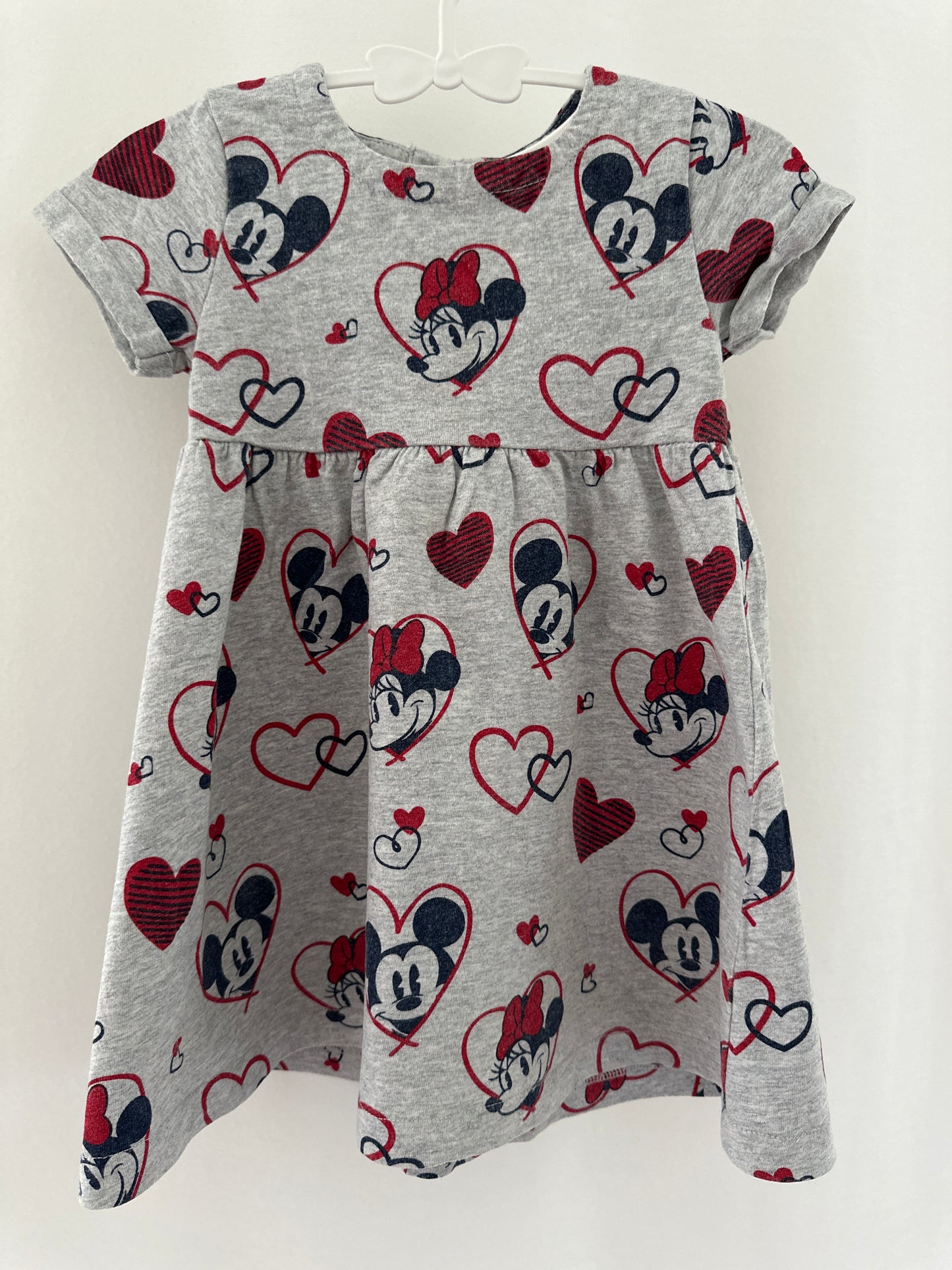 Kleid kurzarm Mickey Mouse Gr. 80