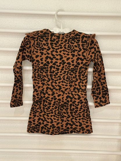 Kleidchen Leoprint Gr. 74