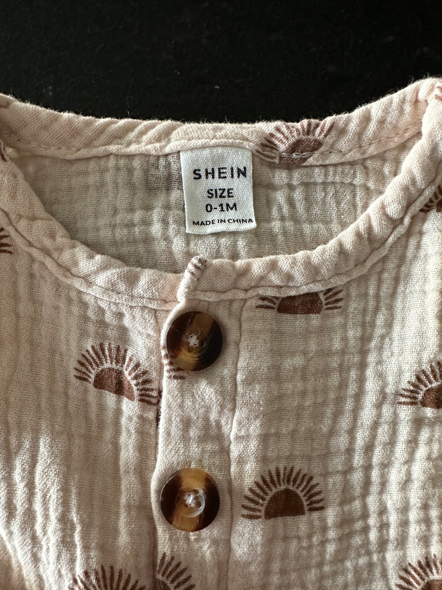 Strampler Sonne Gr. 56