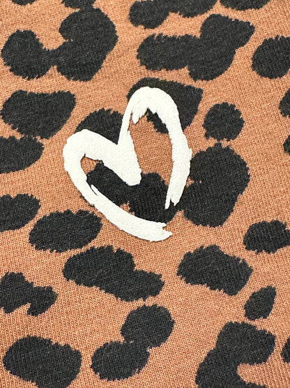 Kleidchen Leoprint Gr. 74