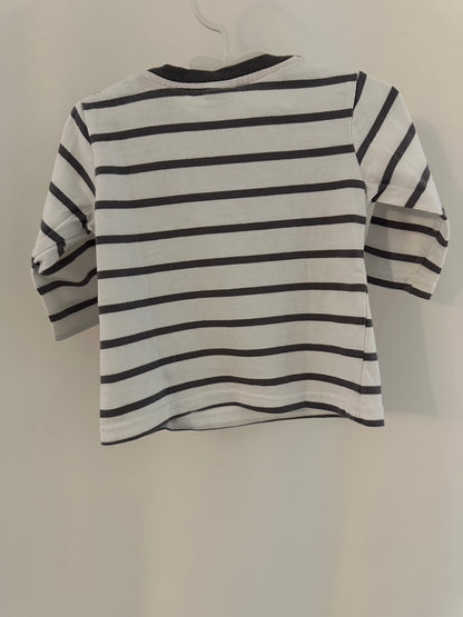 Pullover mit Feuerwehrauto Gr. 68