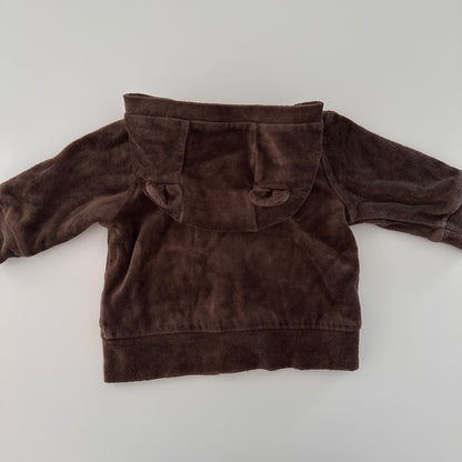 H&M Winnie Puuh Baby Kapuzenjacke Braun – Gr. 56