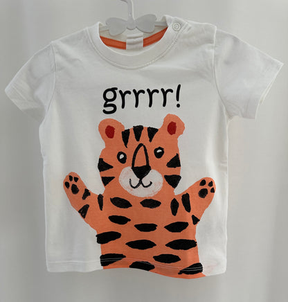 T-Shirt mit Tiger Gr. 74