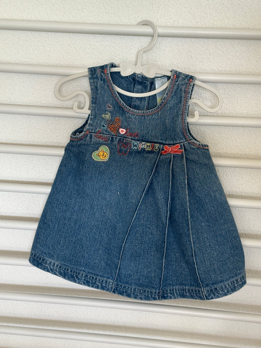 Jeanskleid Winnie Pooh Gr. 62