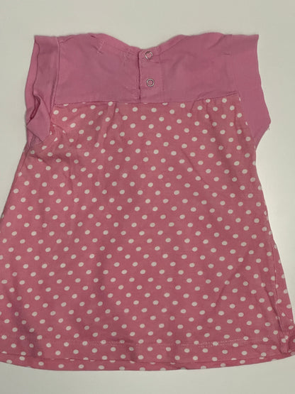 Baby Kleid pink mit Punkten Gr. 62 Coconut Baby