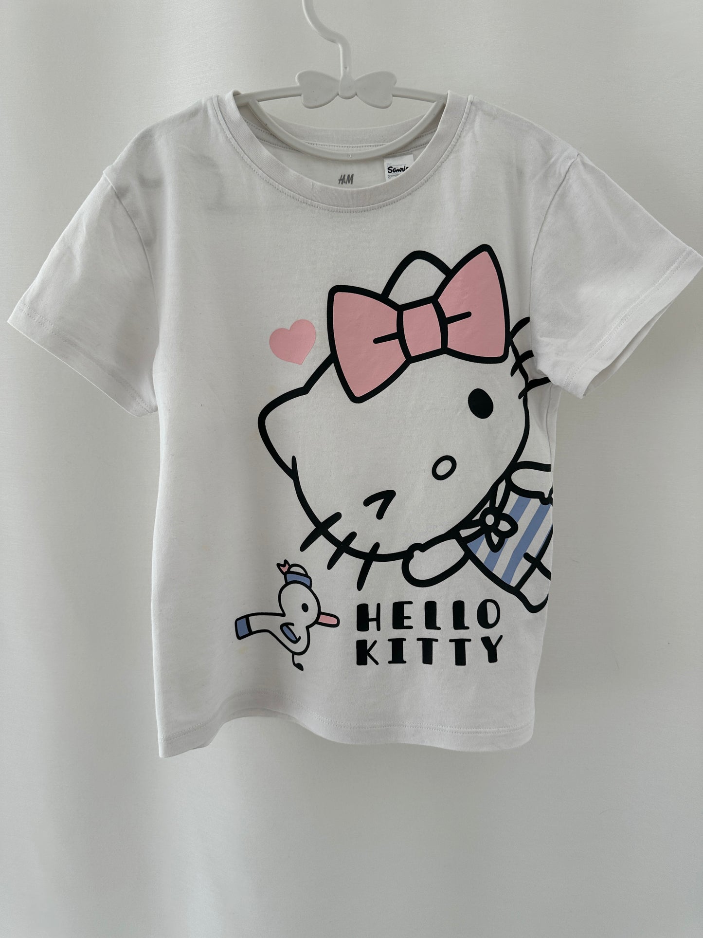 T-Shirt Hello Kitty weiss Gr. 110/116