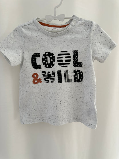 T-Shirt "Cool & Wild" Gr. 92