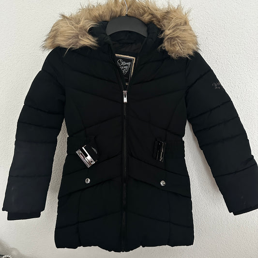 Winterjacke mit Fell Gr. 128