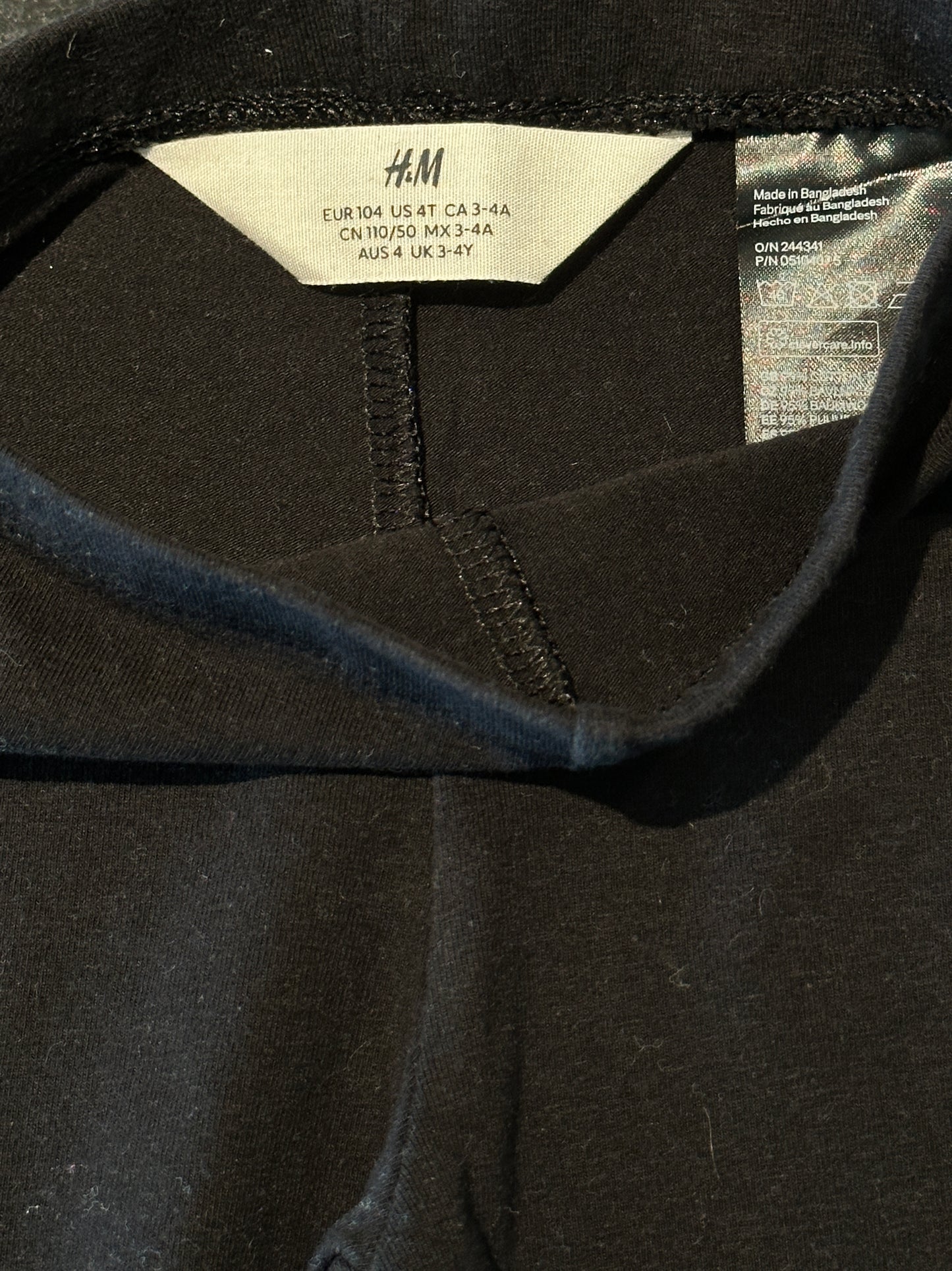 Leggings mit Herz Gr. 104