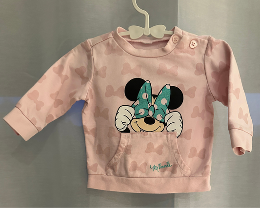 Pullover Minnie Maus Gr. 68
