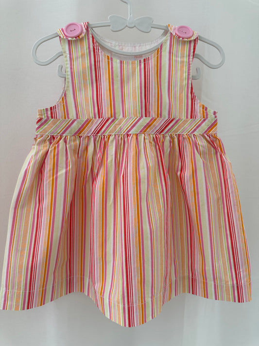 Kleid gestreift Gr. 74