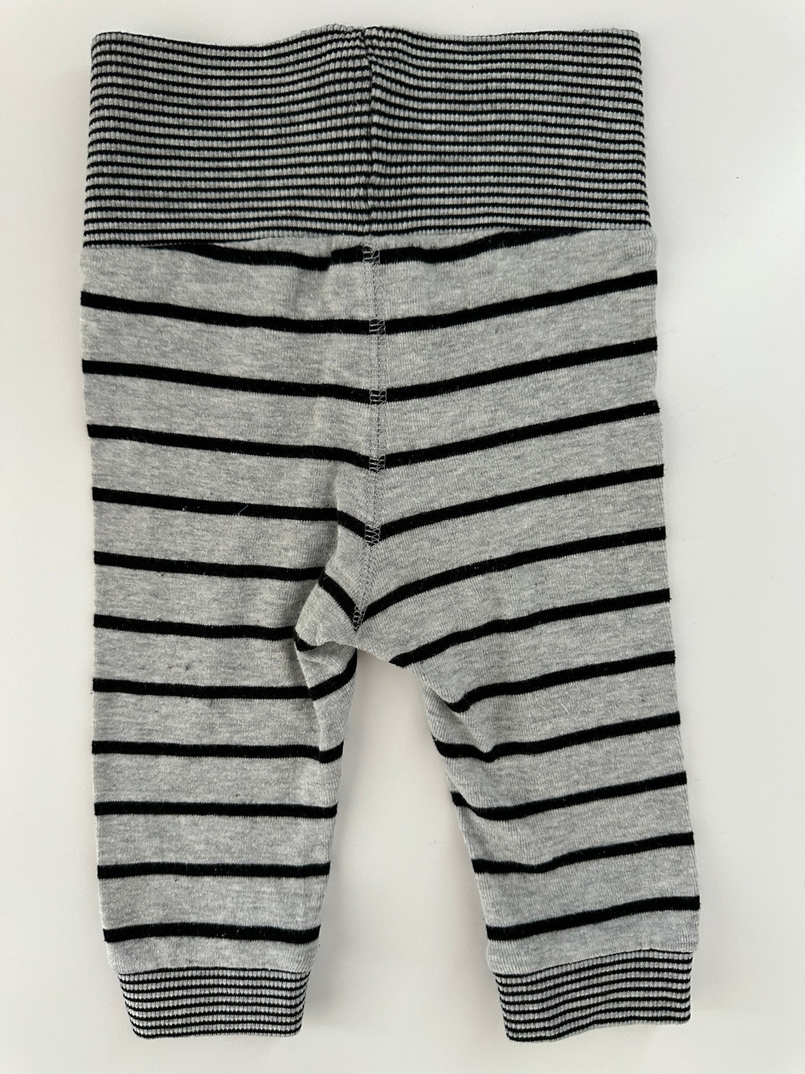 Baby Hose Gestreift Grau H&M Gr. 68