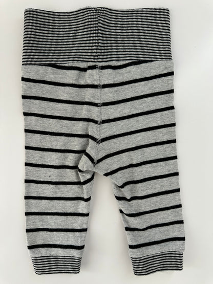 Baby Hose Gestreift Grau H&M Gr. 68