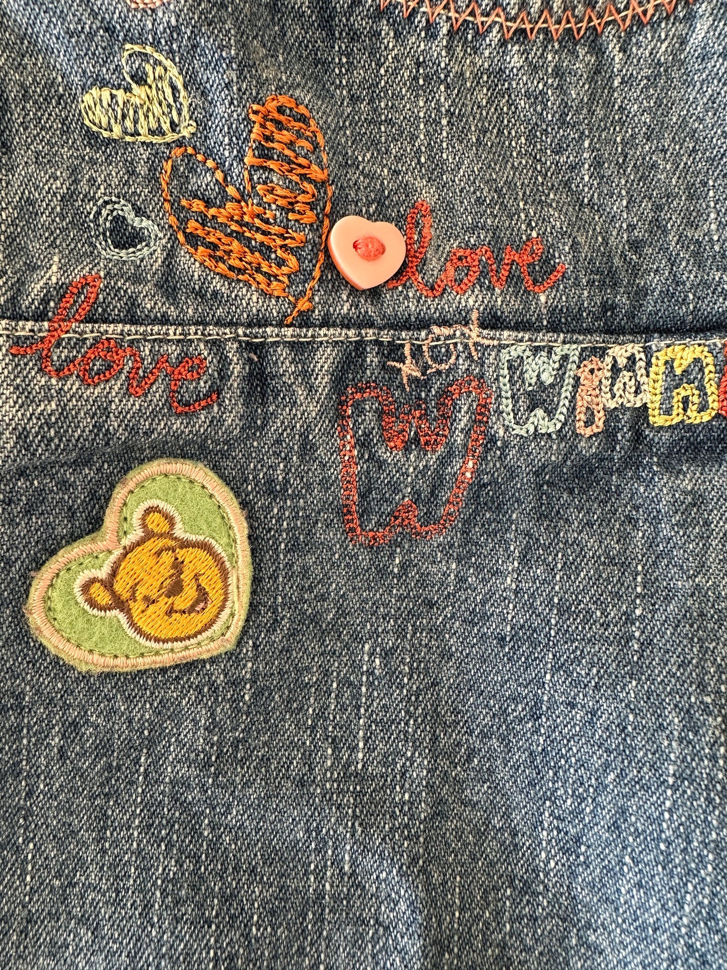 Jeanskleid Winnie Pooh Gr. 62