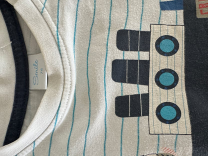 T-Shirt mit Schiff Gr. 74