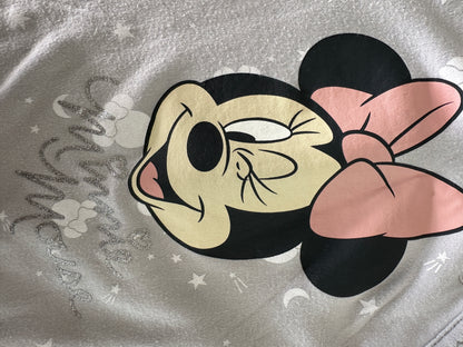 Pyjama Einteiler mit weissen Herzen Gr. 92