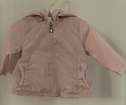 Dünne Jacke mit abnehmbarer Kapuze Gr. 62