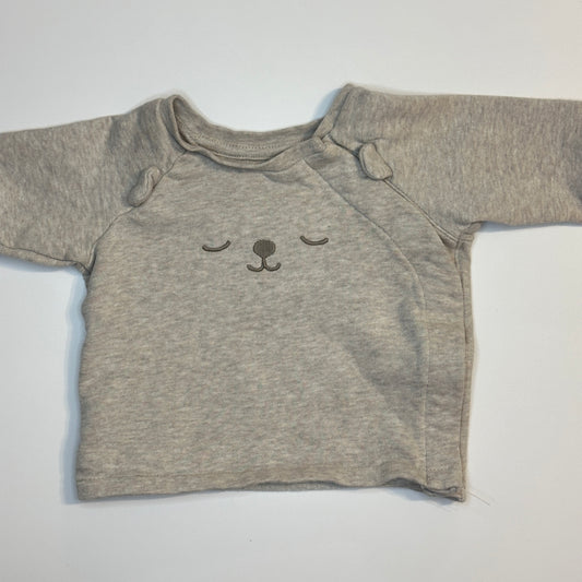 Pullover mit Knöpfen Gr. 56