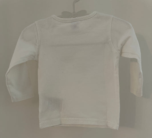 Pullover weiss Gr. 68