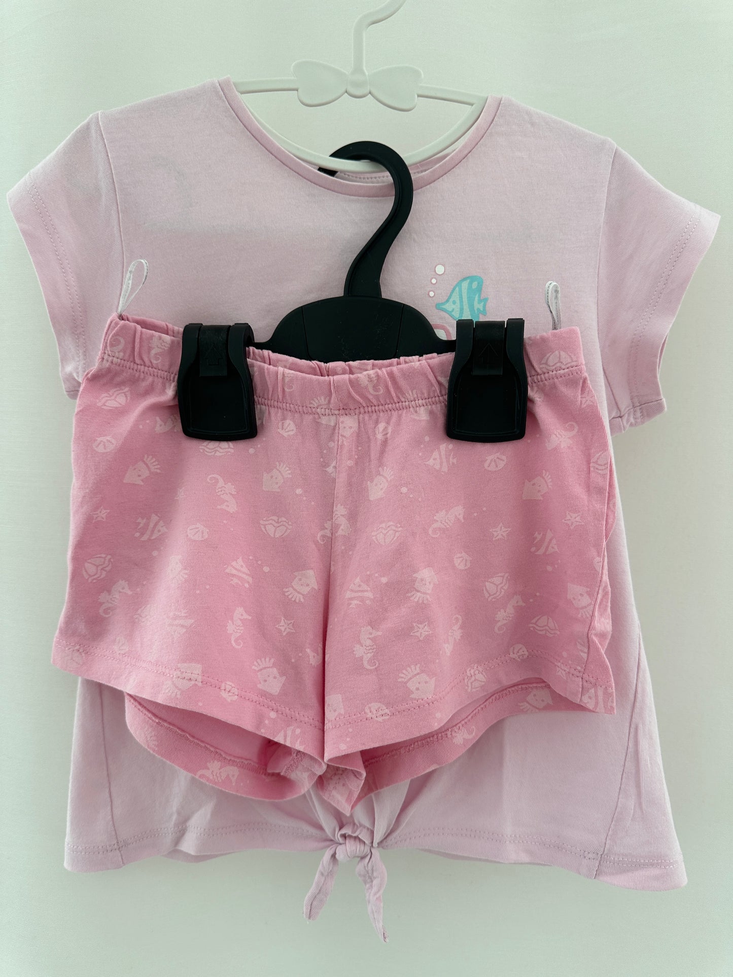 T-Shirt & Hose Set in Pink Gr. 104