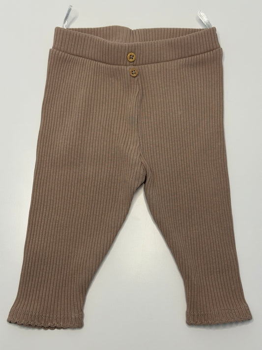 Lange Stoffhose / Leggins mit Knöpfen Gr. 62