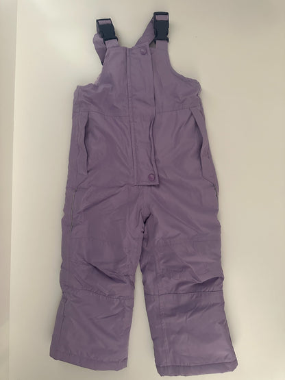 Lila Schneehose / Thermohose von Minymo Gr. 86/92