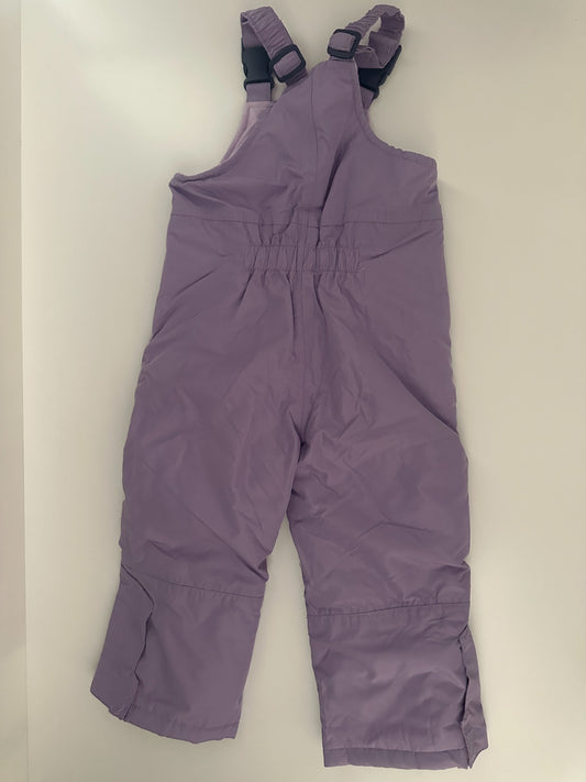 Lila Schneehose / Thermohose von Minymo Gr. 86/92