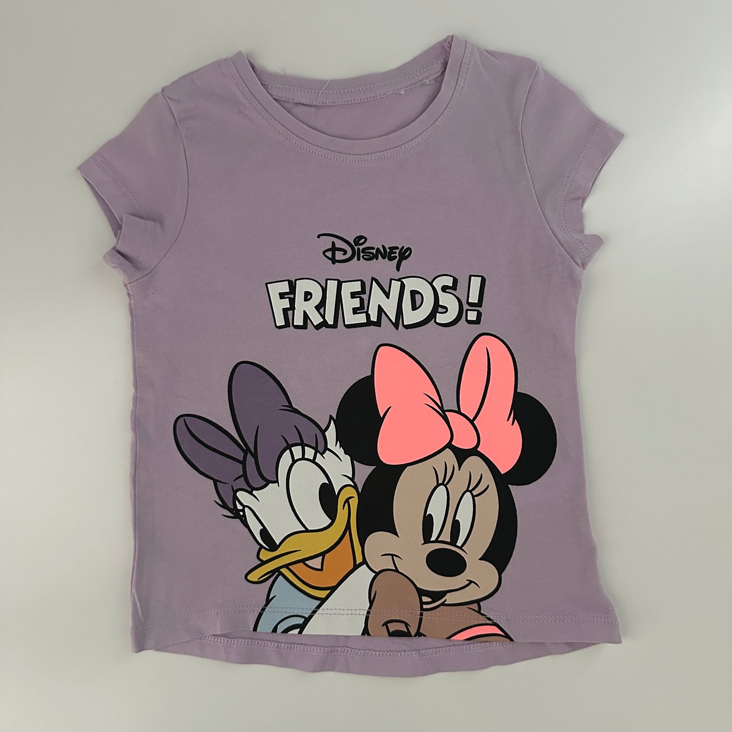 Disney Minnie Mouse & Daisy Duck T-Shirt Lila Gr. 86