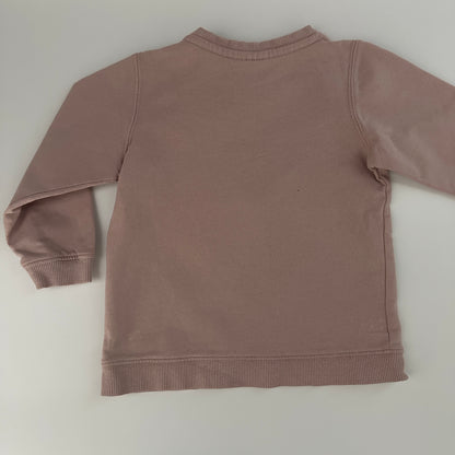 H&M Minnie Mouse Pullover Altrosa Gr. 86