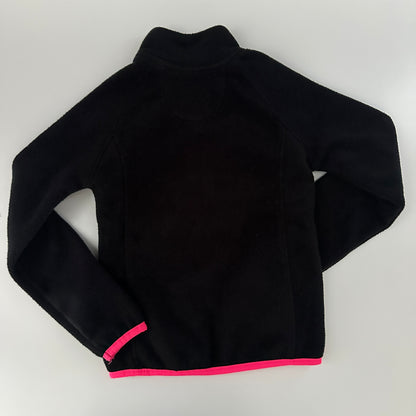 Nike Fleecejacke Schwarz/Pink Gr. 98/104