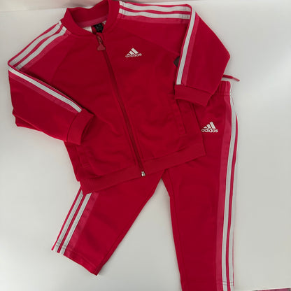 Adidas Trainingsanzug Rot Gr. 86