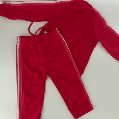 Adidas Trainingsanzug Rot Gr. 86