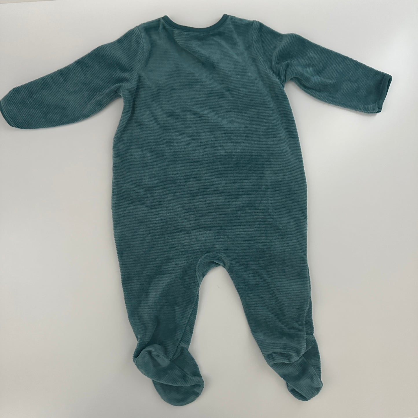 C&A Newborn Baby Schlafanzug Gr. 68 Grün mit Eisbär