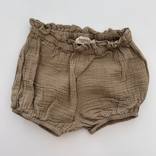 MarMar Copenhagen Mädchen-Bloomers Musselin Taupe Gr. 98