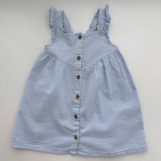 H&M Trägerkleid Hellblau Gr. 92