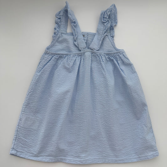H&M Trägerkleid Hellblau Gr. 92