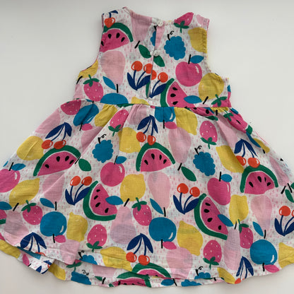 Fagottino Baby Kleid mit Früchteprint Gr. 86