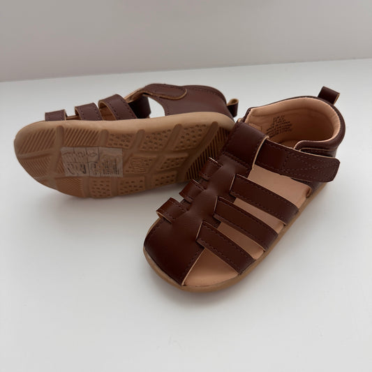 H&M Kinder Sandalen in Braun Gr. 23