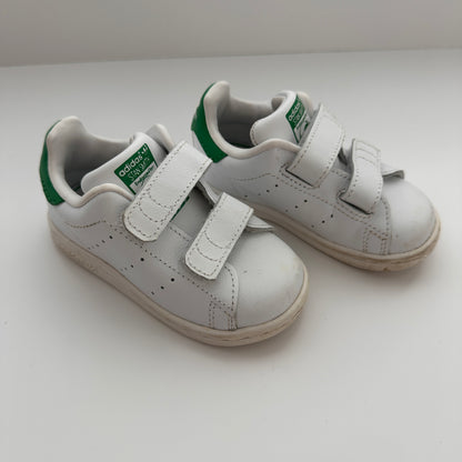 adidas Stan Smith Kinder Sneaker Weiss/Grün Gr. 21