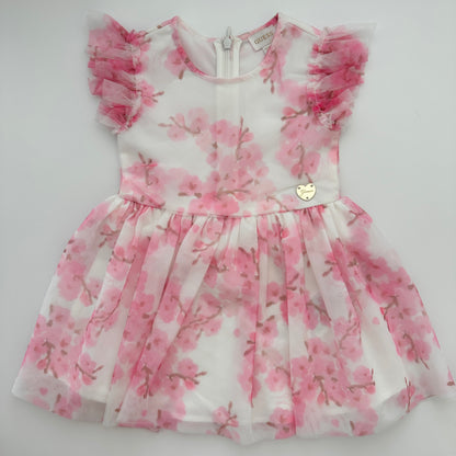 Guess Baby Kleid mit rosa Blütenprint – Gr. 68/74