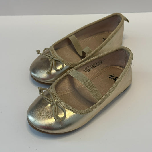 H&M goldene Ballerinas für Mädchen – Grösse 25