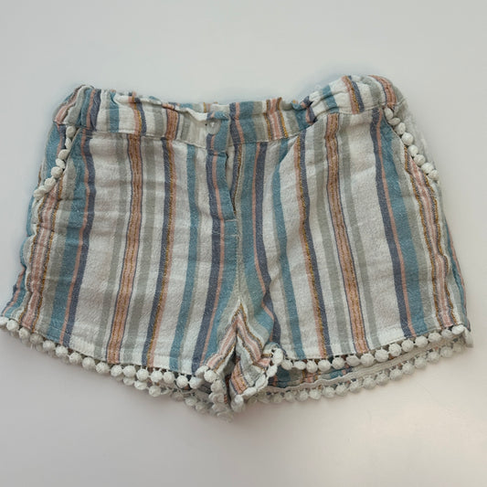 Shorts Manor Baby gestreift mit Pompons | Gr. 68